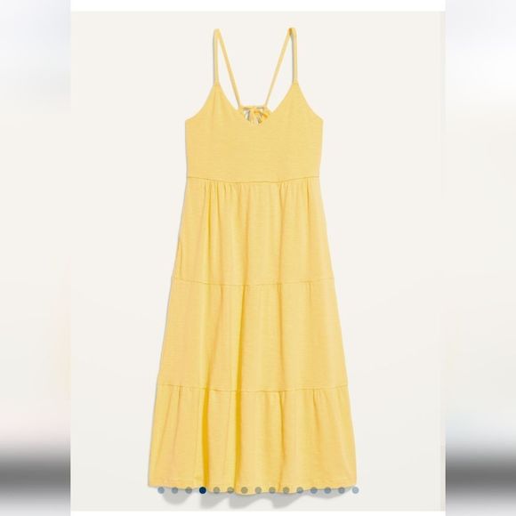 Old Navy Dresses & Skirts - Swing Midi Dress Yellow